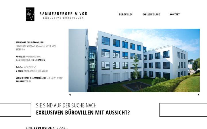 Screenshot of bammesberger-voss.de