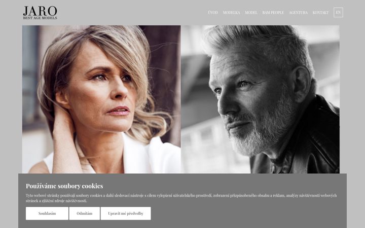 Screenshot of bamodels.cz