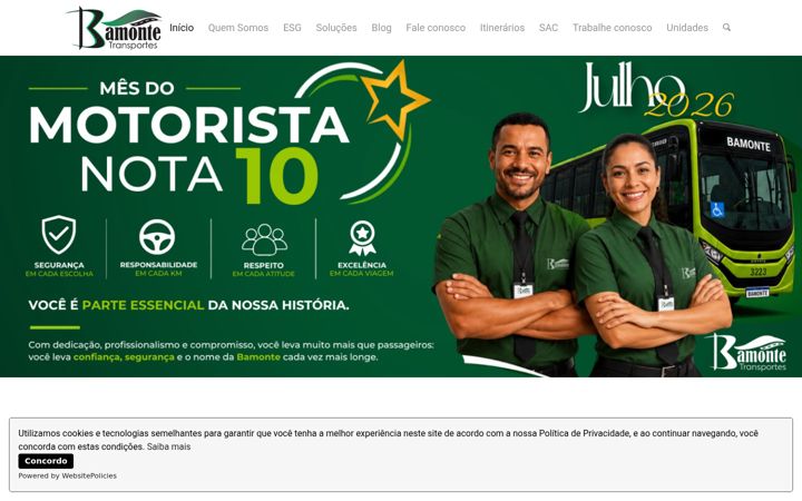 Snimka zaslona za bamonte.com.br