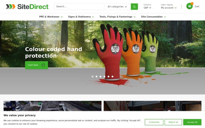 Captura de ecrã de bamsitedirect.co.uk
