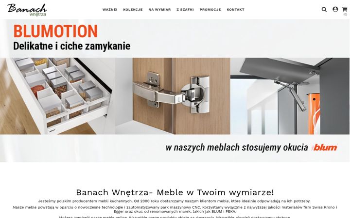 Screenshot του banachwnetrza.pl