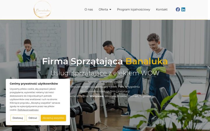 Screenshot of banaluka.pl