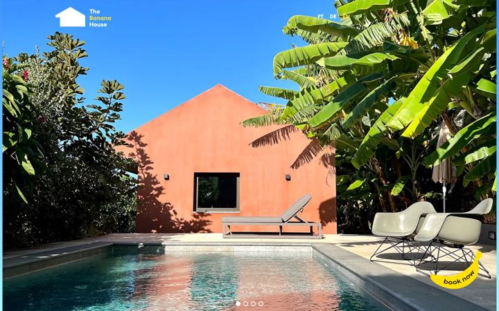Screenshot of bananahouse.pt