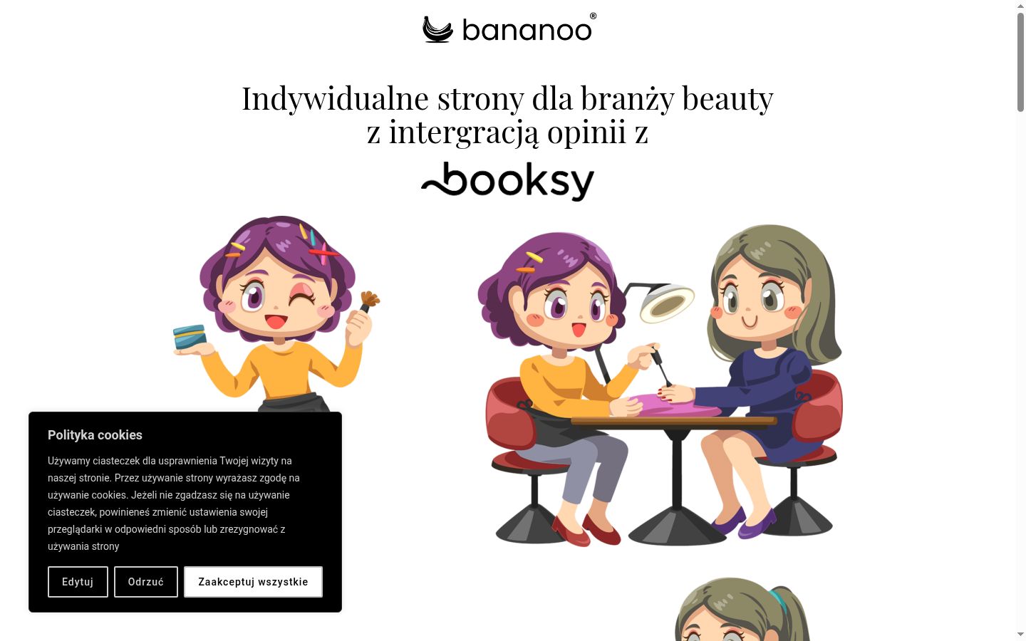 Snimka zaslona bannera za privolu prikazanog prije bilo kakve interakcije