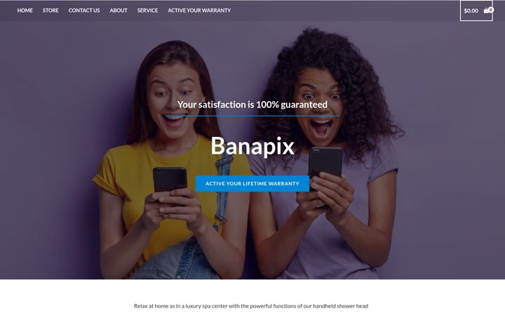 Screenshot of banapix.com