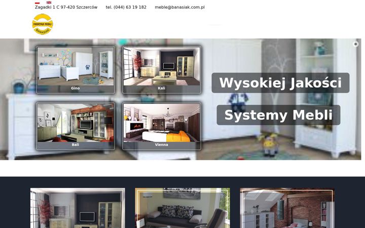 Screenshot του banasiak.com.pl