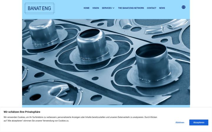 Screenshot of banateng.eu