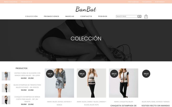 Screenshot του banbat.es