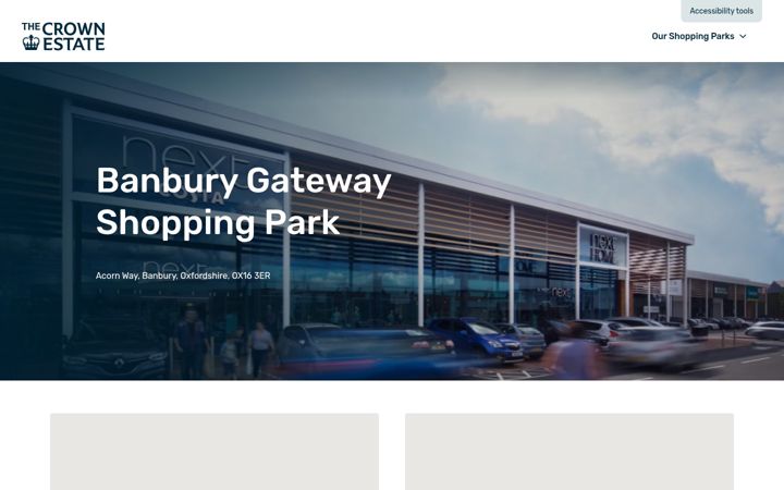 Screenshot of banburygateway.co.uk