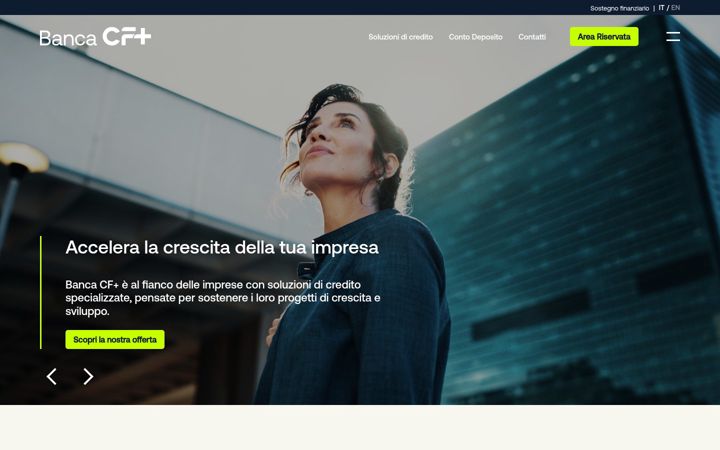 Screenshot of bancacfplus.it