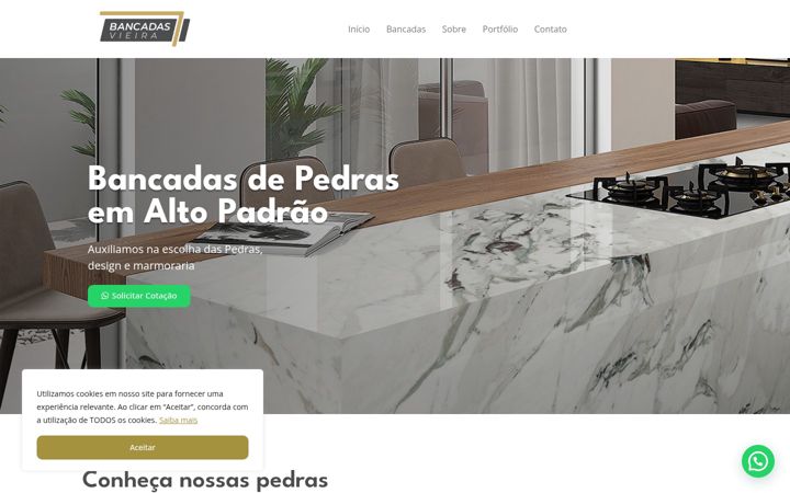 Snimka zaslona za bancadasvieira.com.br