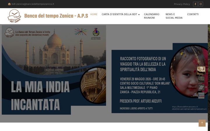 Screenshot of bancadeltempozanica.it