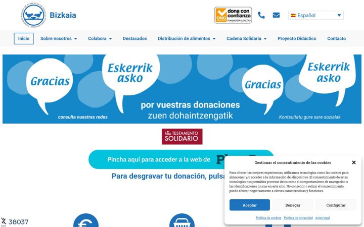 Screenshot of bancali-biz.org