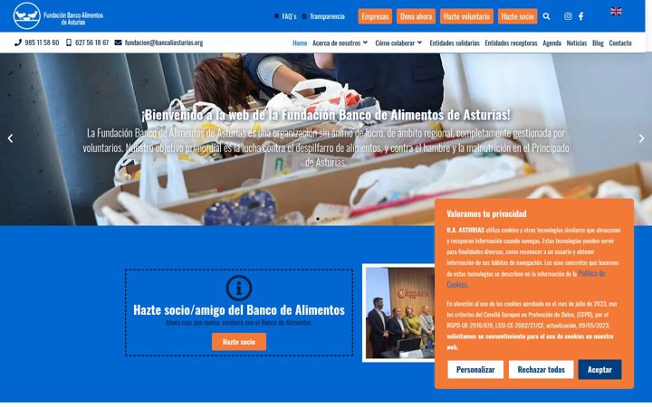Screenshot van bancaliasturias.org