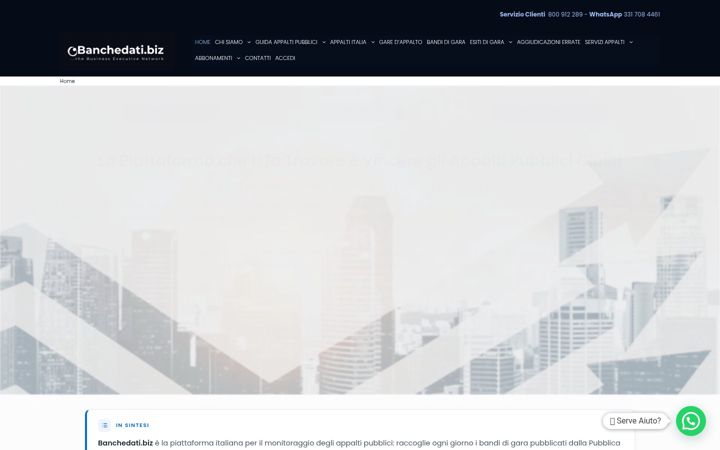 Screenshot of banchedati.biz