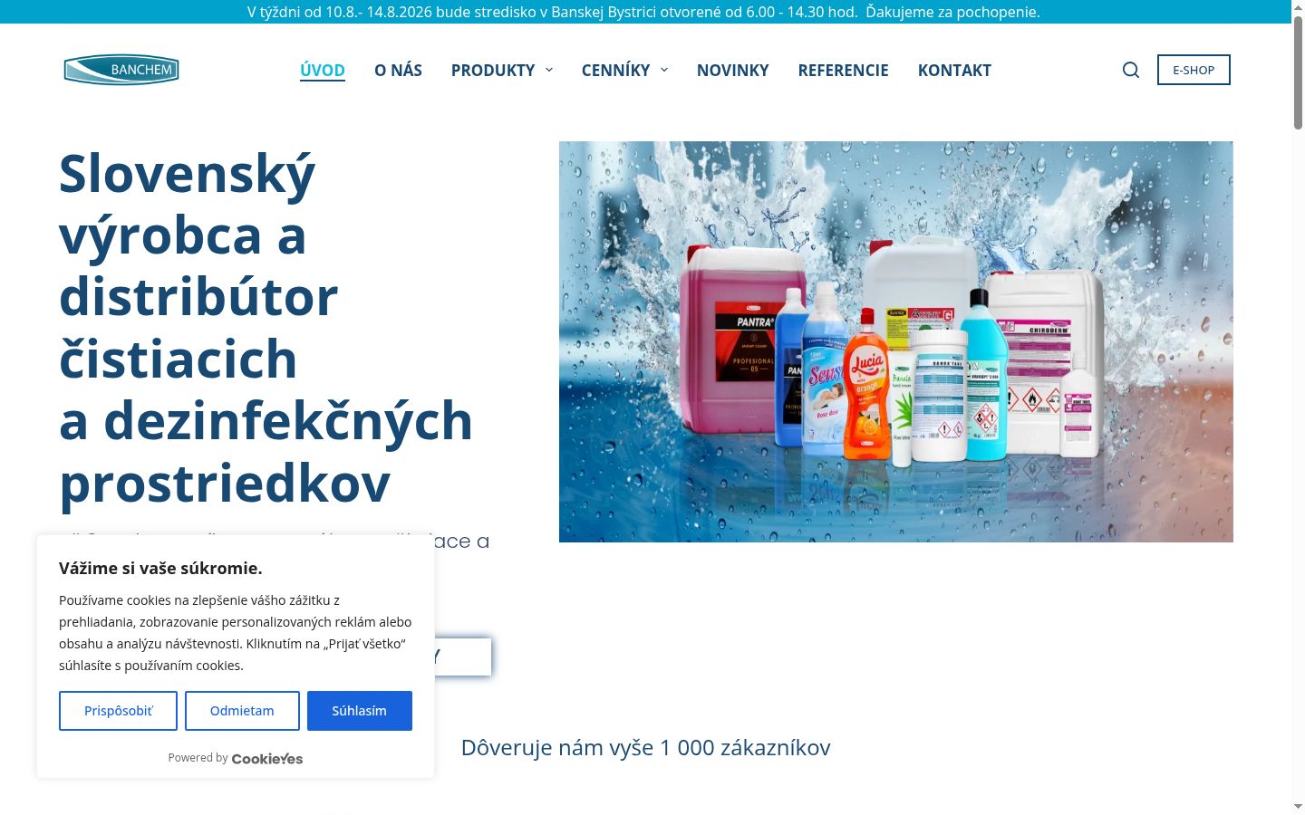 Screenshot tal-banner tal-kunsens muri qabel kwalunkwe interazzjoni