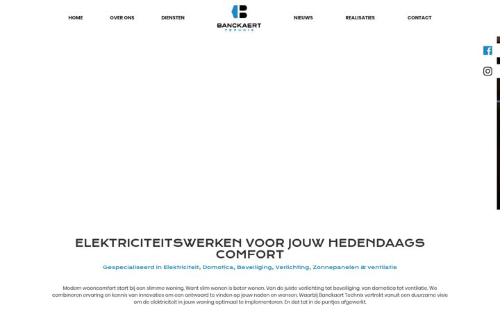 Screenshot of banckaert-technix.be
