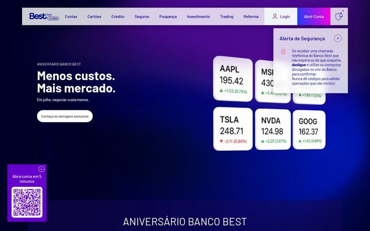 Screenshot of bancobest.pt