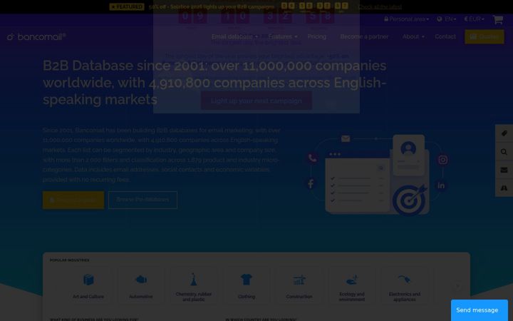 Screenshot of bancomail.com