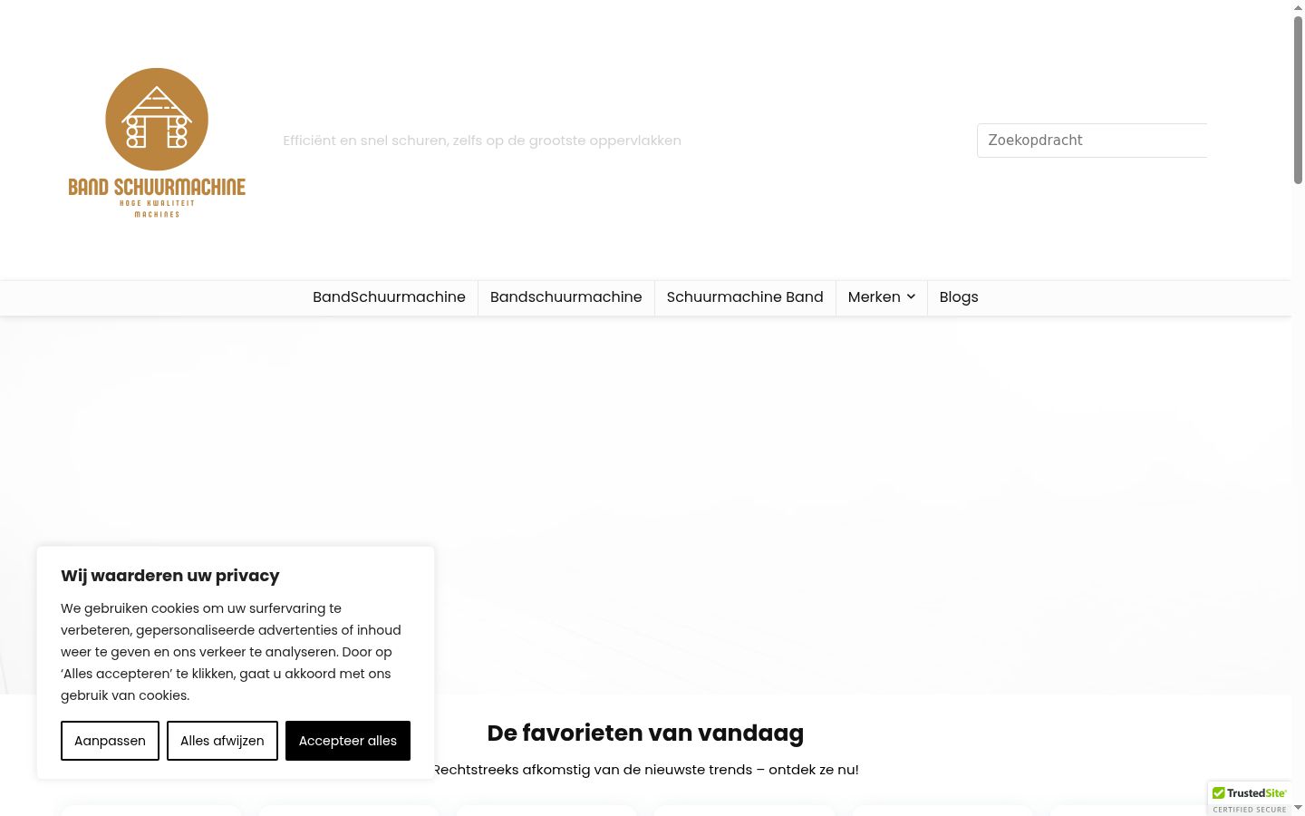 Screenshot tal-banner tal-kunsens muri qabel kwalunkwe interazzjoni
