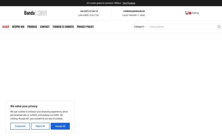 Screenshot of banda3m.ro