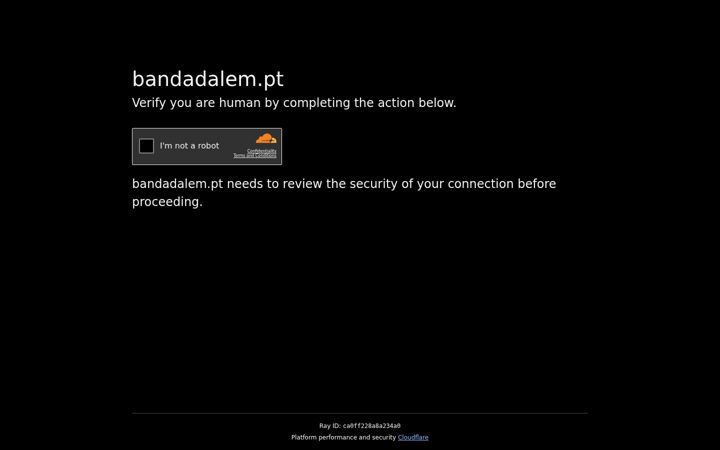Screenshot of bandadalem.pt