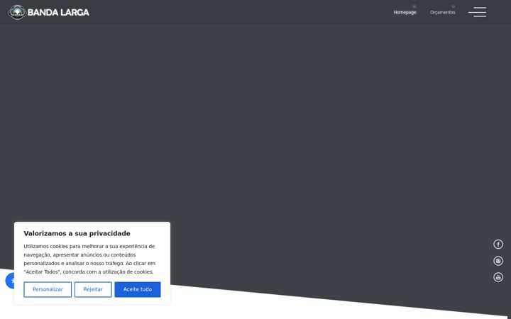 Screenshot of bandalarga.com.pt