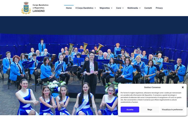 Screenshot of bandalavagno.com