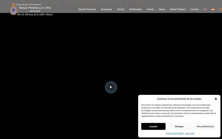Screenshot of bandaprimitiva.org