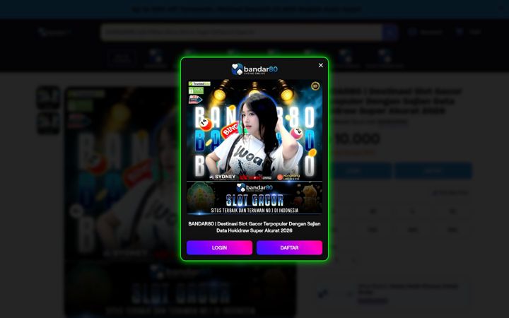 Screenshot of bandar80reg.it.com