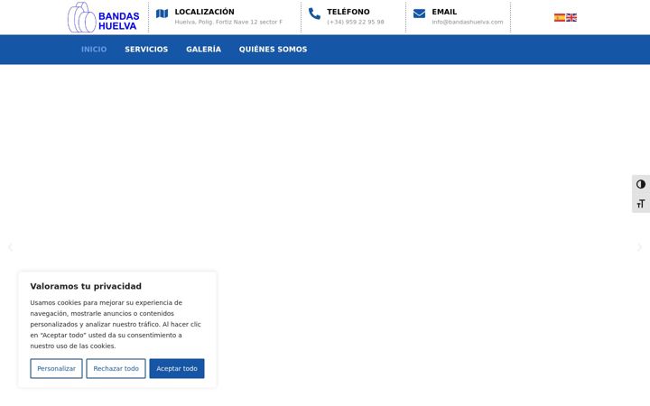 Screenshot of bandashuelva.com