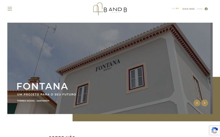 Screenshot of bandb.pt