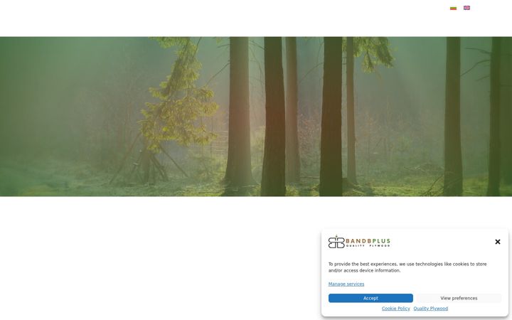 Screenshot of bandbplus.eu
