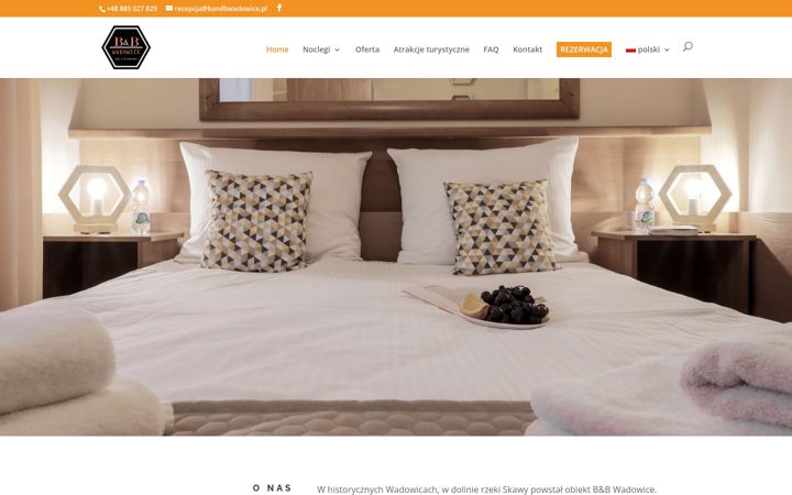 Screenshot of bandbwadowice.pl