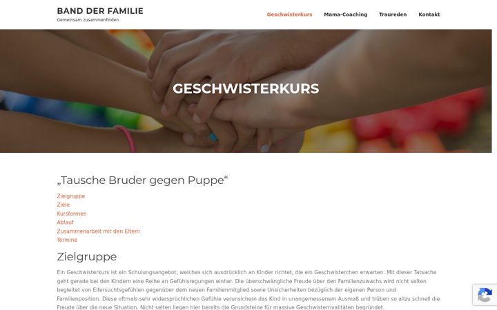Capture d'écran de bandderfamilie.de