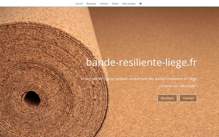 Screenshot of bande-resiliente-liege.fr