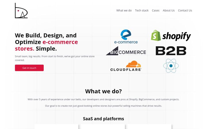 Screenshot of bandeira.work
