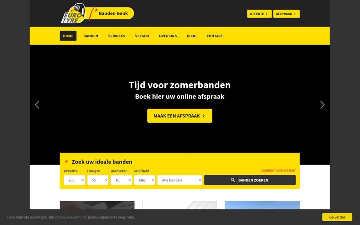 Screenshot of bandengenk.be