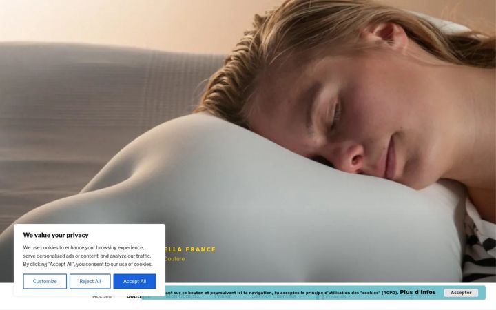 Screenshot of banderella.fr