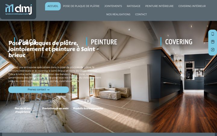 Screenshot of bandesetpeinture.fr