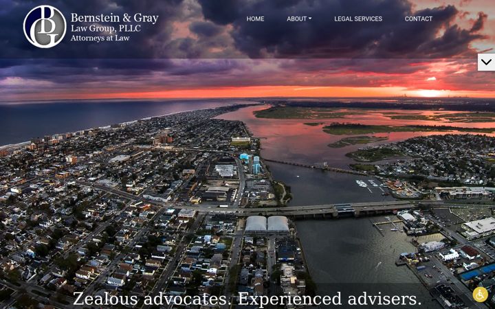 Screenshot of bandglawgroup.com