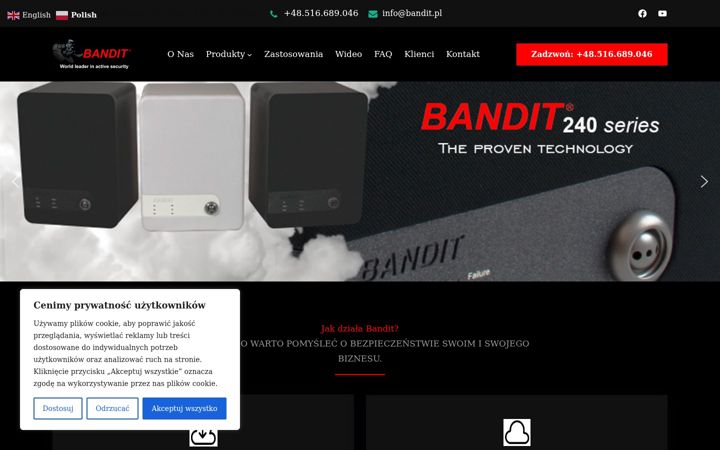 Screenshot του bandit.pl