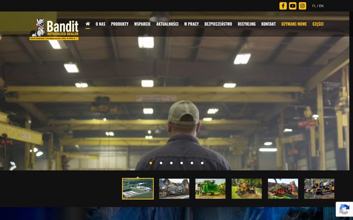 Screenshot of banditchippers.pl
