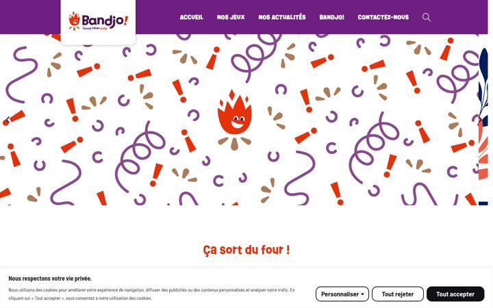 Screenshot of bandjo.games