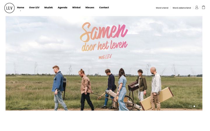 Screenshot of bandlev.nl