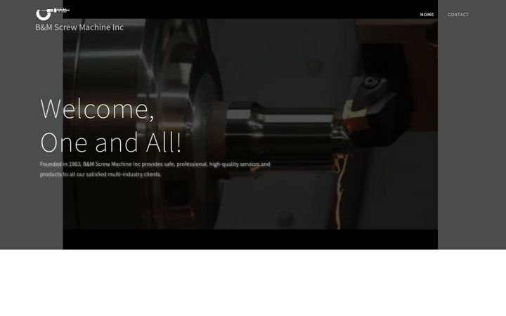 Screenshot of bandmmachine.com
