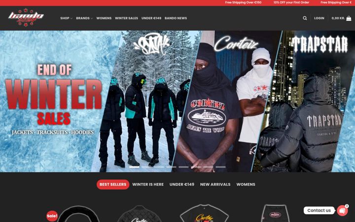 Screenshot of bando2324.com