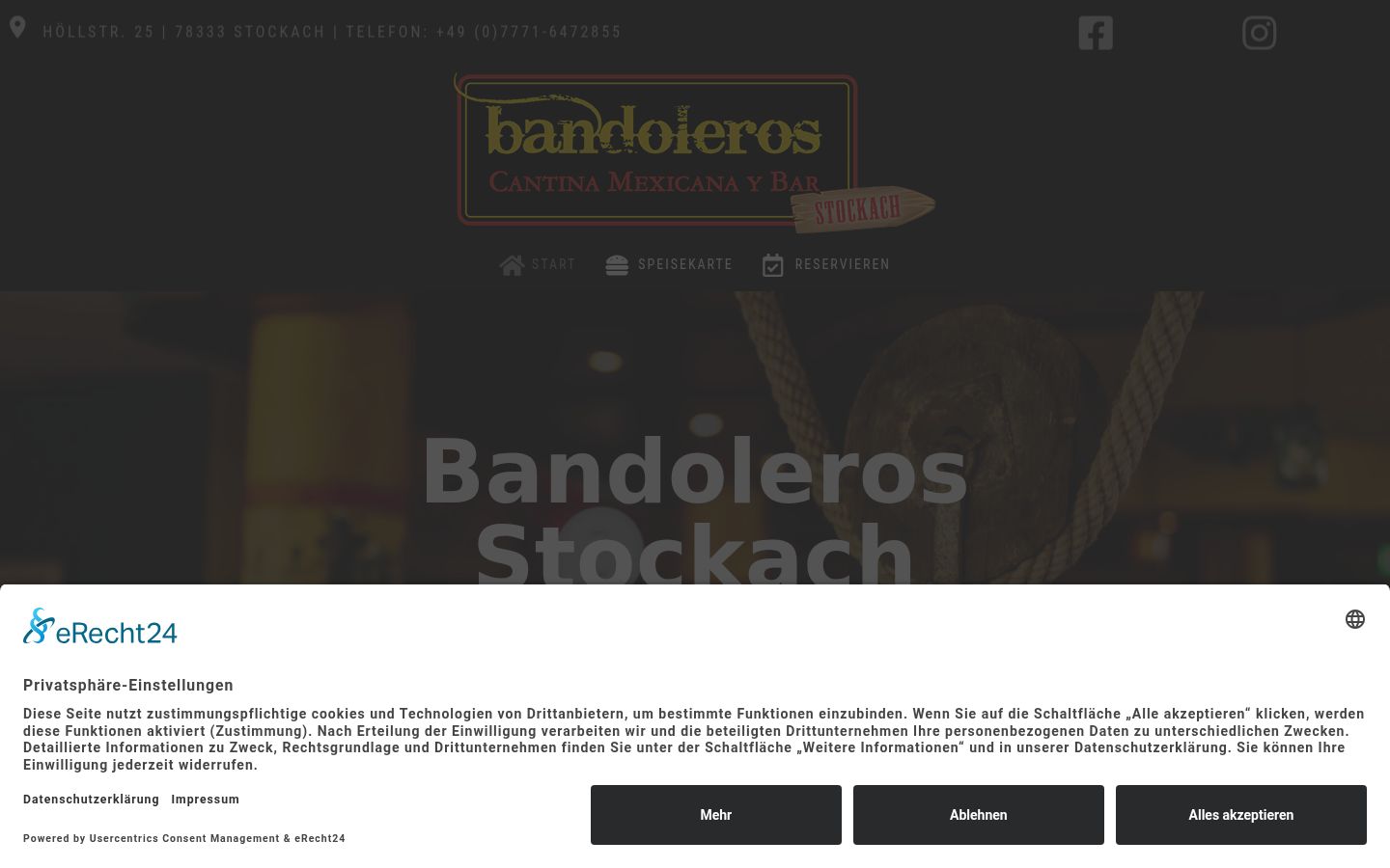 Screenshot tal-banner tal-kunsens muri qabel kwalunkwe interazzjoni