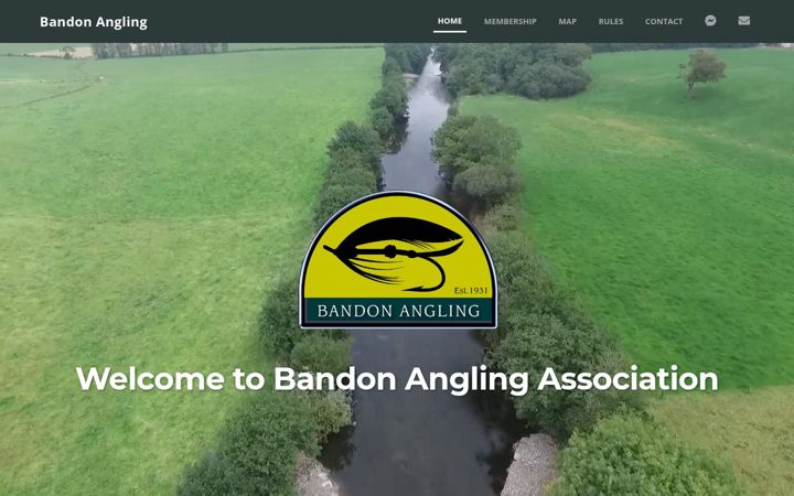 Screenshot of bandonangling.com