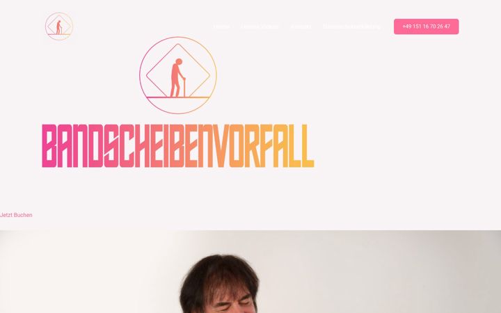 Screenshot of bandscheibenvorfall-band.de